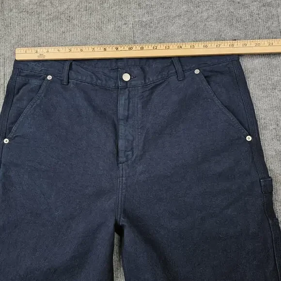 Velour Garments Spain Carpenter Pants Mens XL Navy Utility Workwear Contemporary
